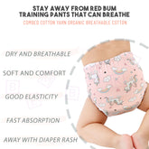 Waterproof Breathable Cotton Potty Training Pants for Babies (Unicorn)